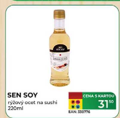 SEN SOY rýžový ocet na sushi 220ml  