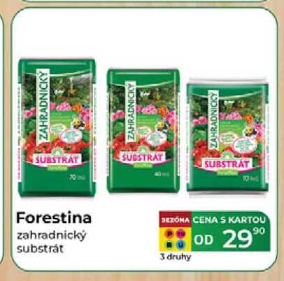 Forestina zahradnický substrát  