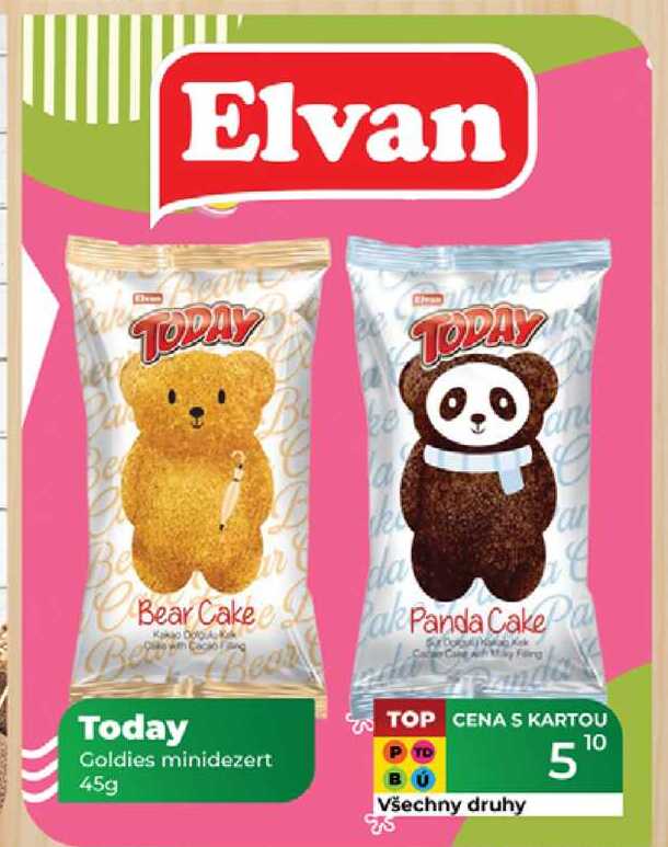 Today Bear Goldies minidezert 45g 