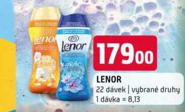 Lenor aviváž vybrané druhy