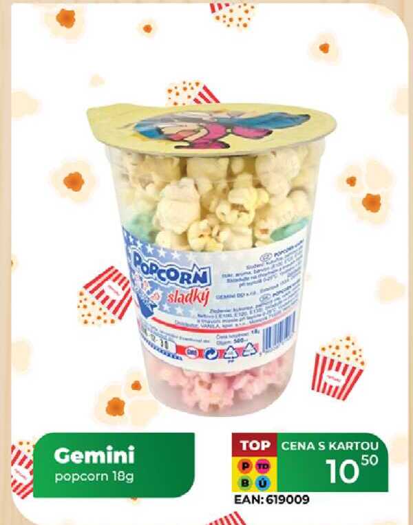 Gemini popcorn 18g 