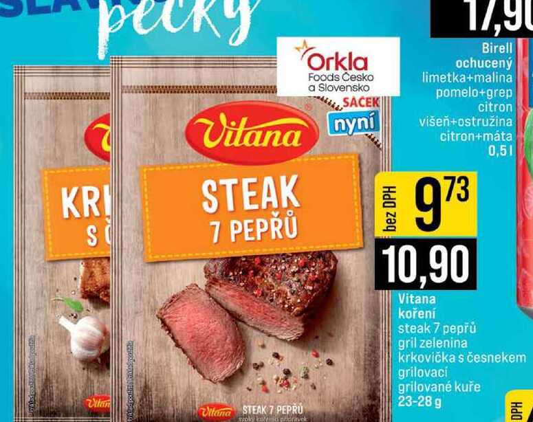 Vitana koření steak 7 pepřů gril zelenina 0,5l