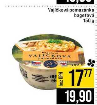 Vajíčková pomazánka bagetová 150 g 
