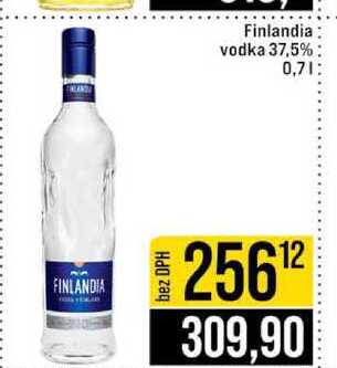 Finlandia vodka 37,5 % 0,7l