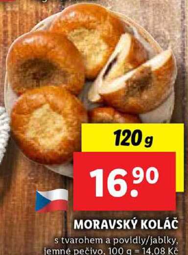MORAVSKÝ KOLÁČ, 120 g