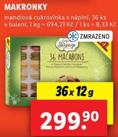 MAKRONKY, 36x 12 g