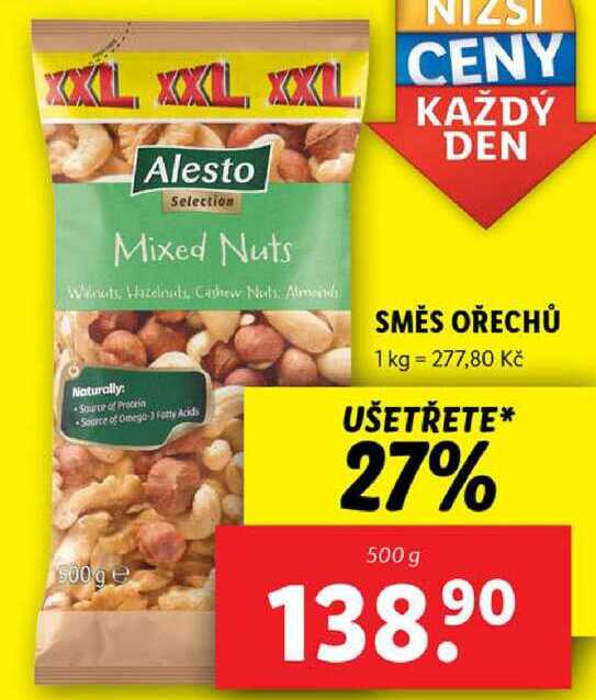 SMĚS OŘECHŮ, 500 g