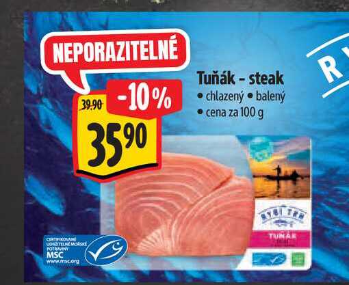   Tuňák - steak  100 g