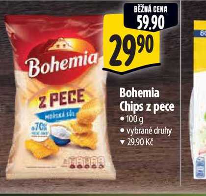   Bohemia Chips z pece  100 g  