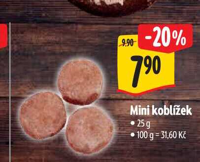   Mini koblížek 25g