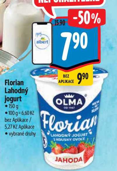 Florian Lahodný jogurt 150 g 