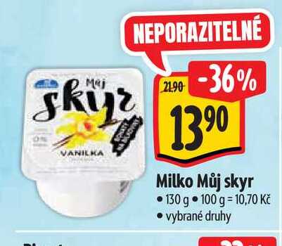  Milko Můj skyr 130 g 