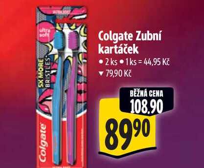  Colgate Zubní kartáček  2 ks 