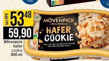 Mövenpick hafer cookie 800 ml
