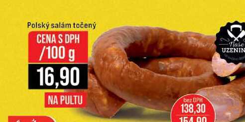 Polský salám točený 100g