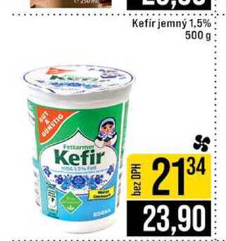 Kefir jemný 1,5% 500g