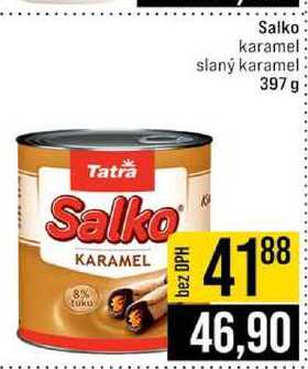 Salko karamel slaný karamel 397 g