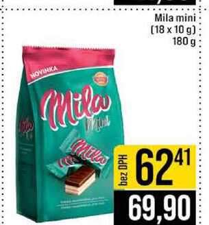Mila mini 18 x 10 g 180 g 