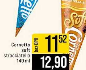 Cornetto soft stracciatella 140 ml