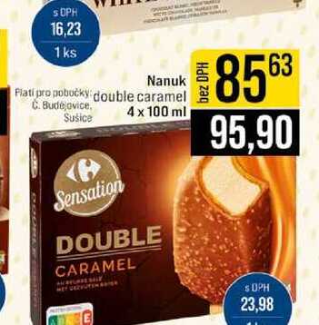 Nanuk double caramel 4 x 100 ml 