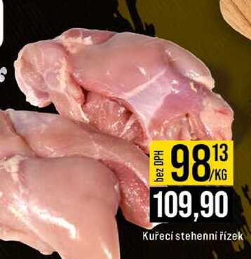 Kuřecí stehenní řízek 1kg