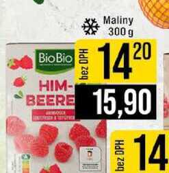 Maliny 300 g