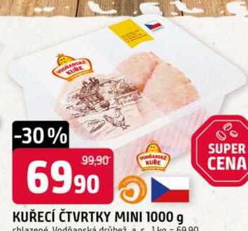 Kuřecí mini čtvrtky 1kg