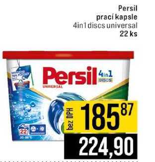 Persil prací kapsle 4in1 discs universal 22 ks