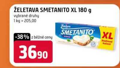 Želetava Smetanito Tavený sýr 180g