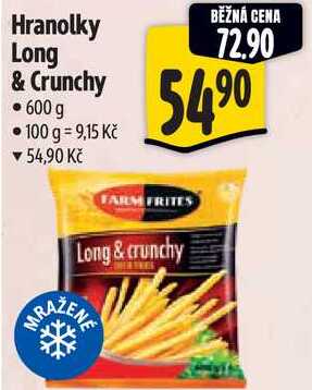 Hranolky Long & Crunchy, 600 g