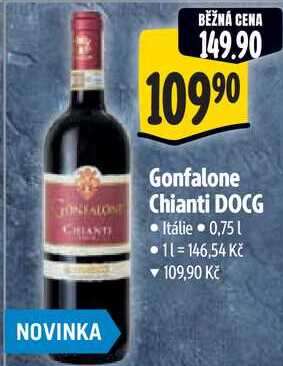Gonfalone Chianti DOCG, 0,75 l