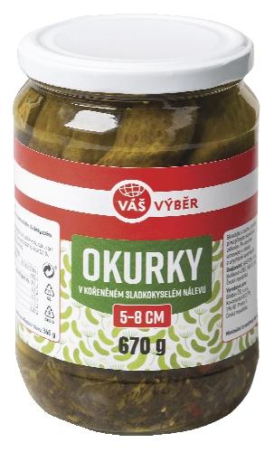 VÁŠ VÝBĚR Okurky
