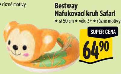 Bestway Nafukovací kruh Safari 