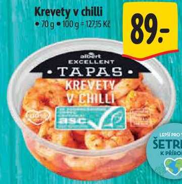 Krevety v chilli, 70 g