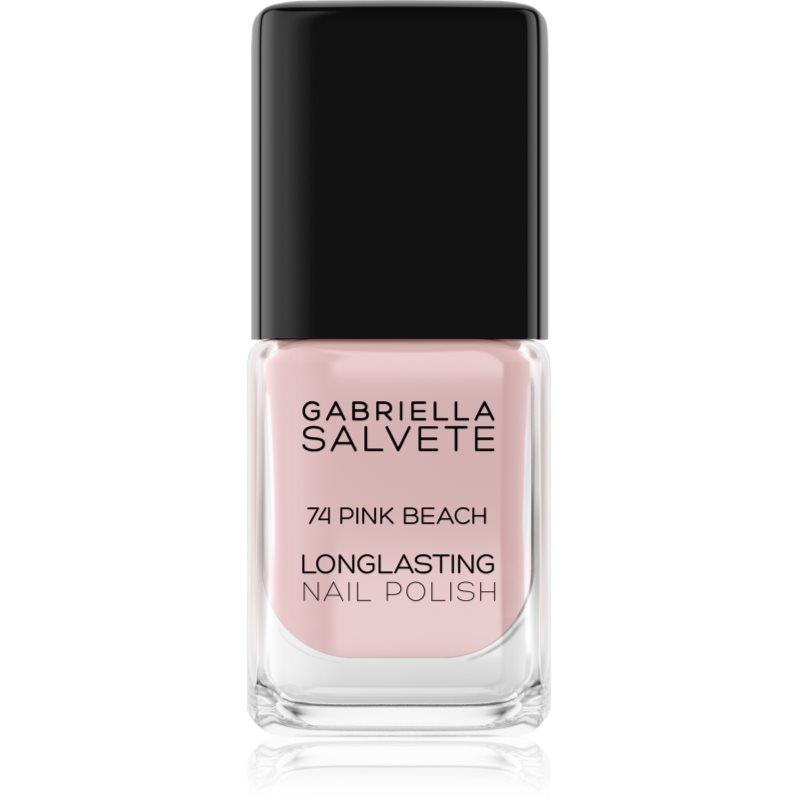 Gabriella Salvete Longlasting Enamel dlouhotrvající lak na nehty s vysokým leskem odstín 74 Pink Beach 11 ml