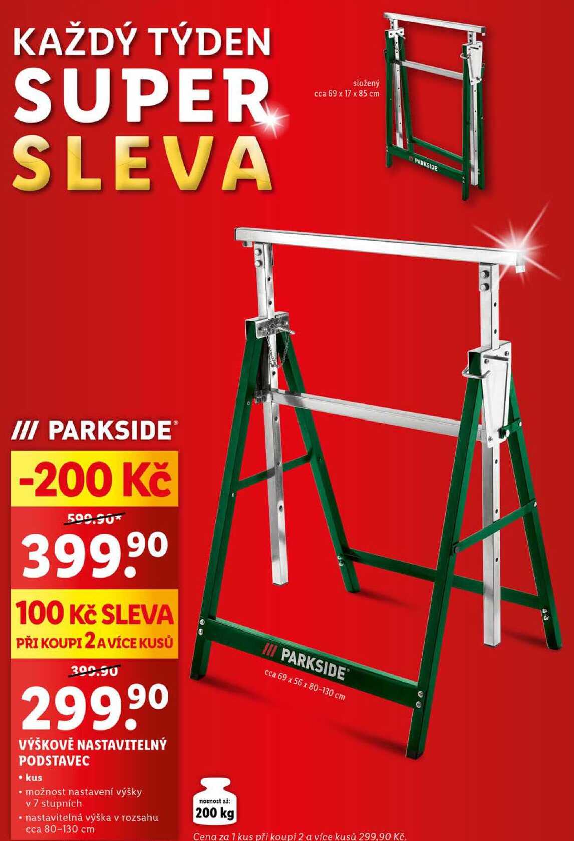 VÝŠKOVĚ NASTAVITELNÝ PODSTAVEC