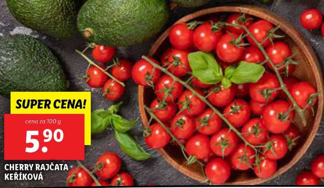 CHERRY RAJČATA KEŘÍKOVÁ, cena za 100 g