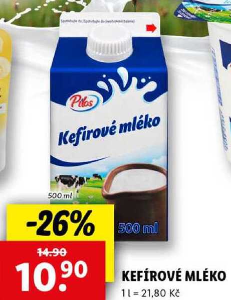 KEFÍROVÉ MLÉKO, 500 ml