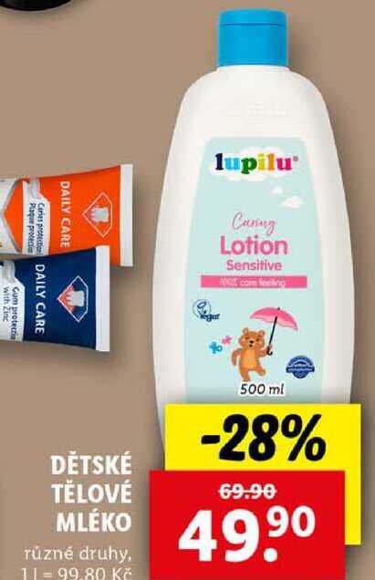 DĚTSKÉ TĚLOVÉ MLÉKO, 500 ml