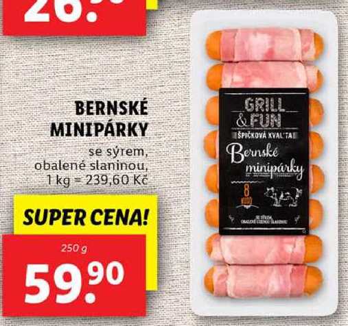 BERNSKÉ MINIPÁRKY, 250 g