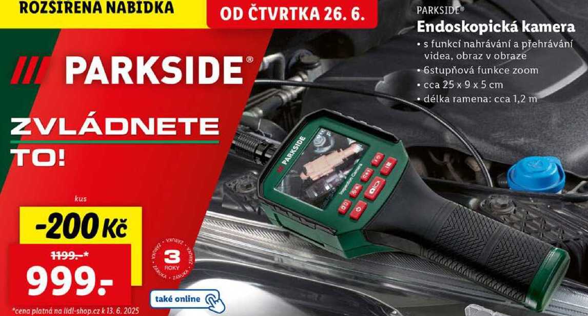 Endoskopická kamera 