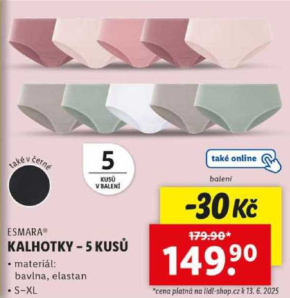 KALHOTKY - 5 KUSŮ