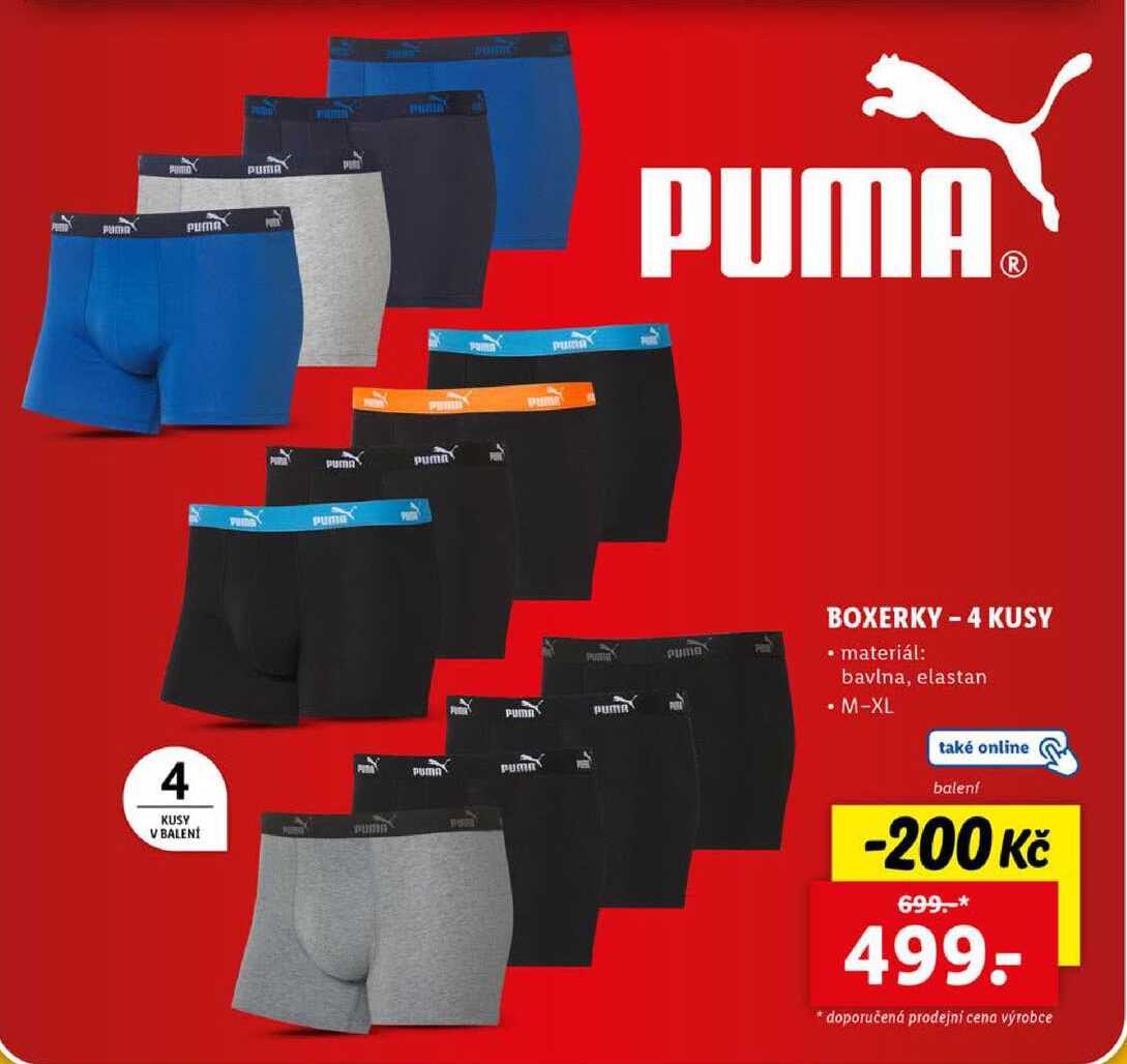 BOXERKY - 4 KUSY 