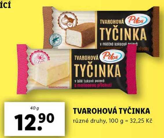 TVAROHOVÁ TYČINKA, 40 g 