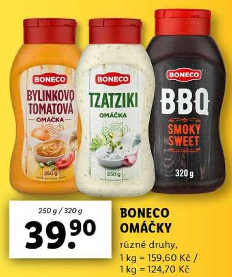 BONECO OMÁČKY, 250 g/320 g