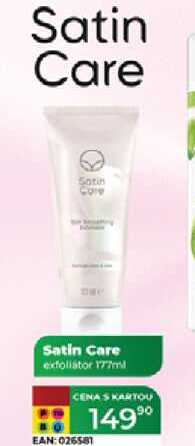 Satin Care exfoliator 177ml