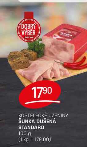 ŠUNKA DUŠENÁ STANDARD 100g