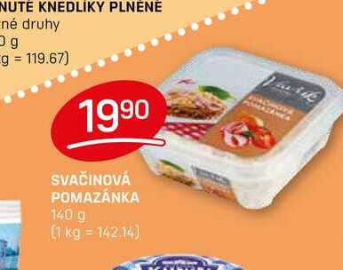 SVAČINOVÁ POMAZÁNKA 140 g