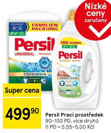 Persil Prací prostředek, 90-100 PD, více druhů 