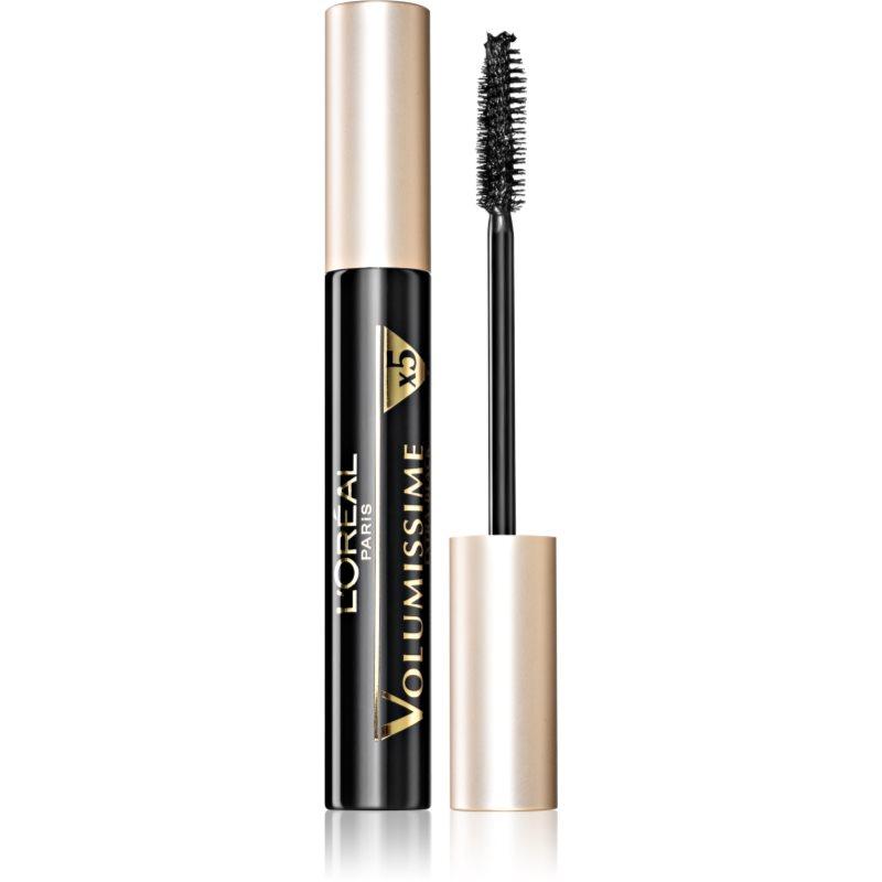 L’Oréal Paris Volumissime X5 řasenka pro objem a zahuštění řas odstín Extra Black 7.5 ml